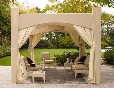 gazebo in alluminio