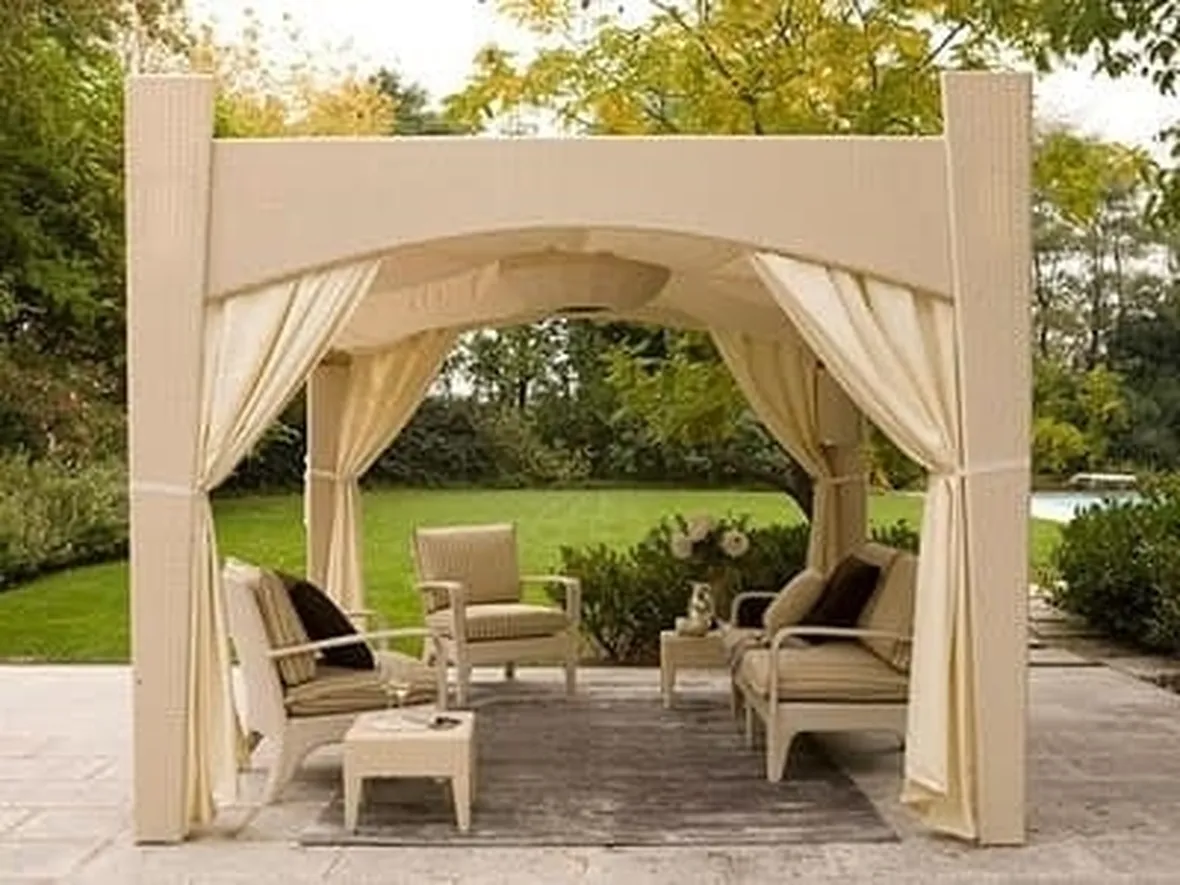 gazebo in alluminio