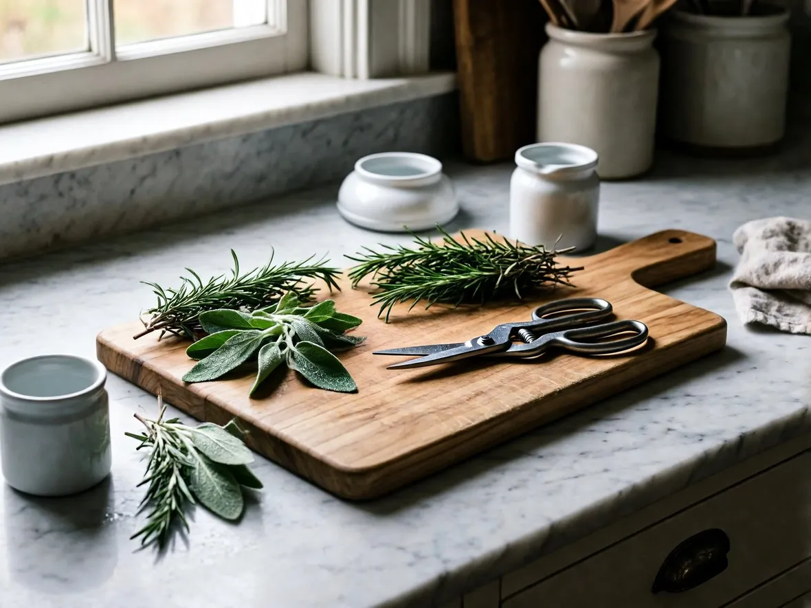 Quando raccogliere le aromatiche prima delle gelate