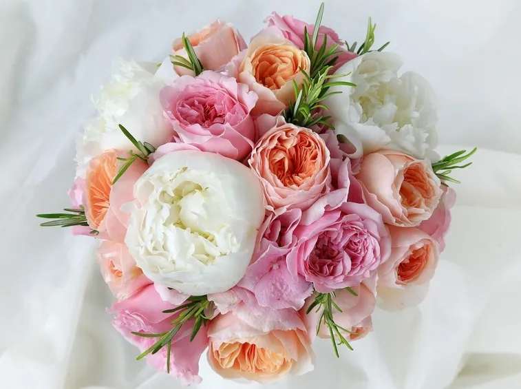 Bouquet peonie