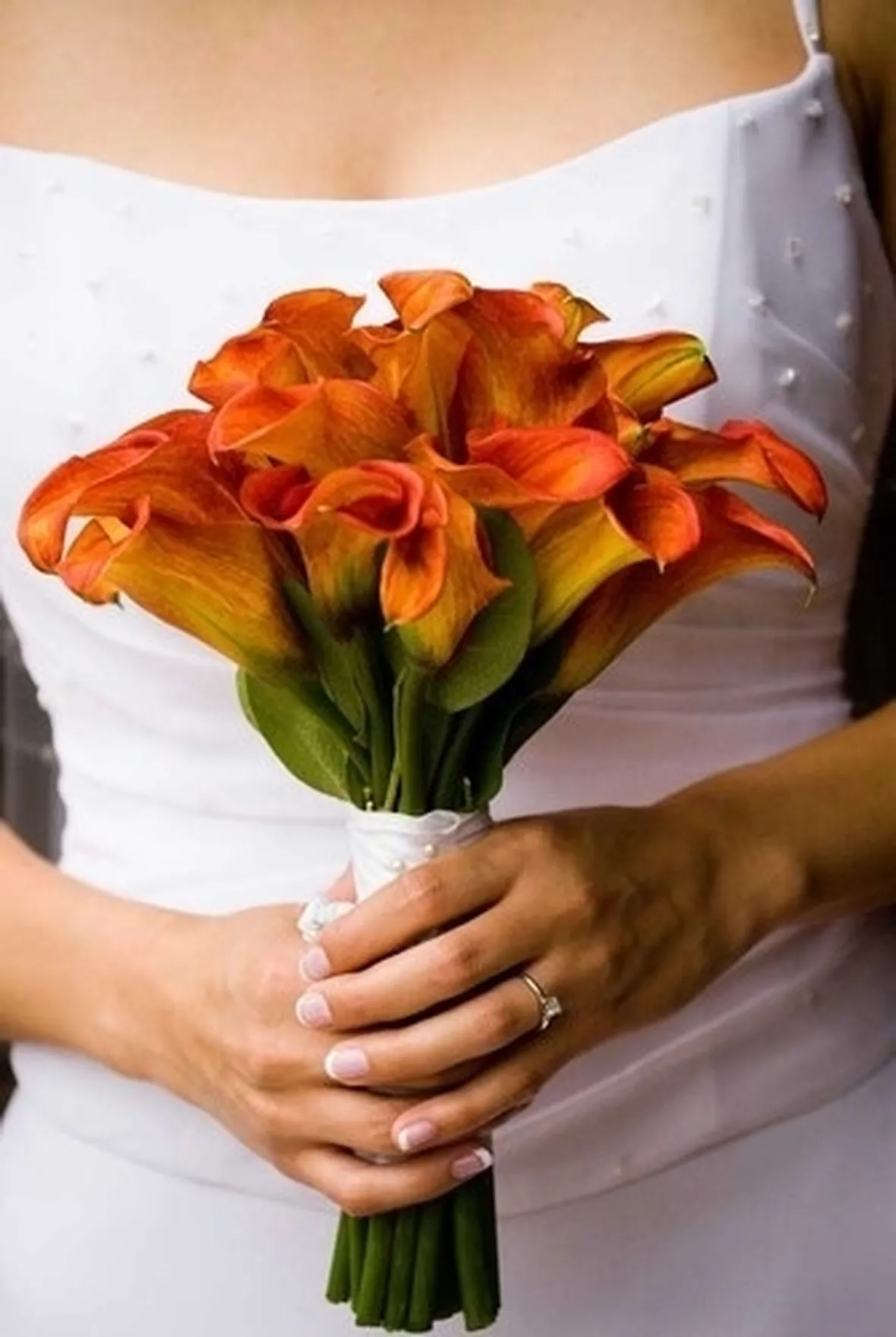 bouquet arancio