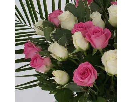 bouquet di rose bianche-1
