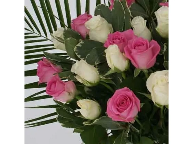 bouquet di rose bianche-1