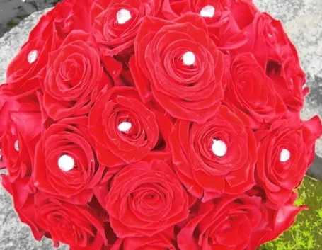 bouquet di rose rosse
