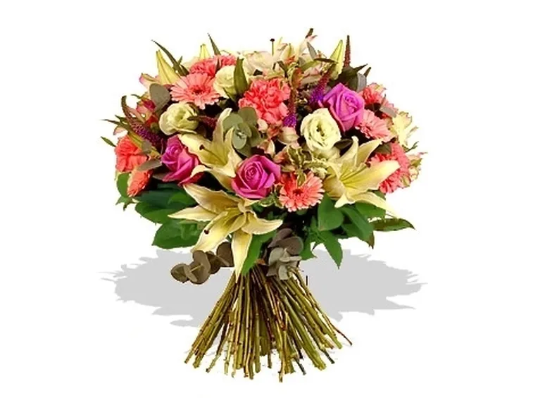 bouquet di tulipani colorati