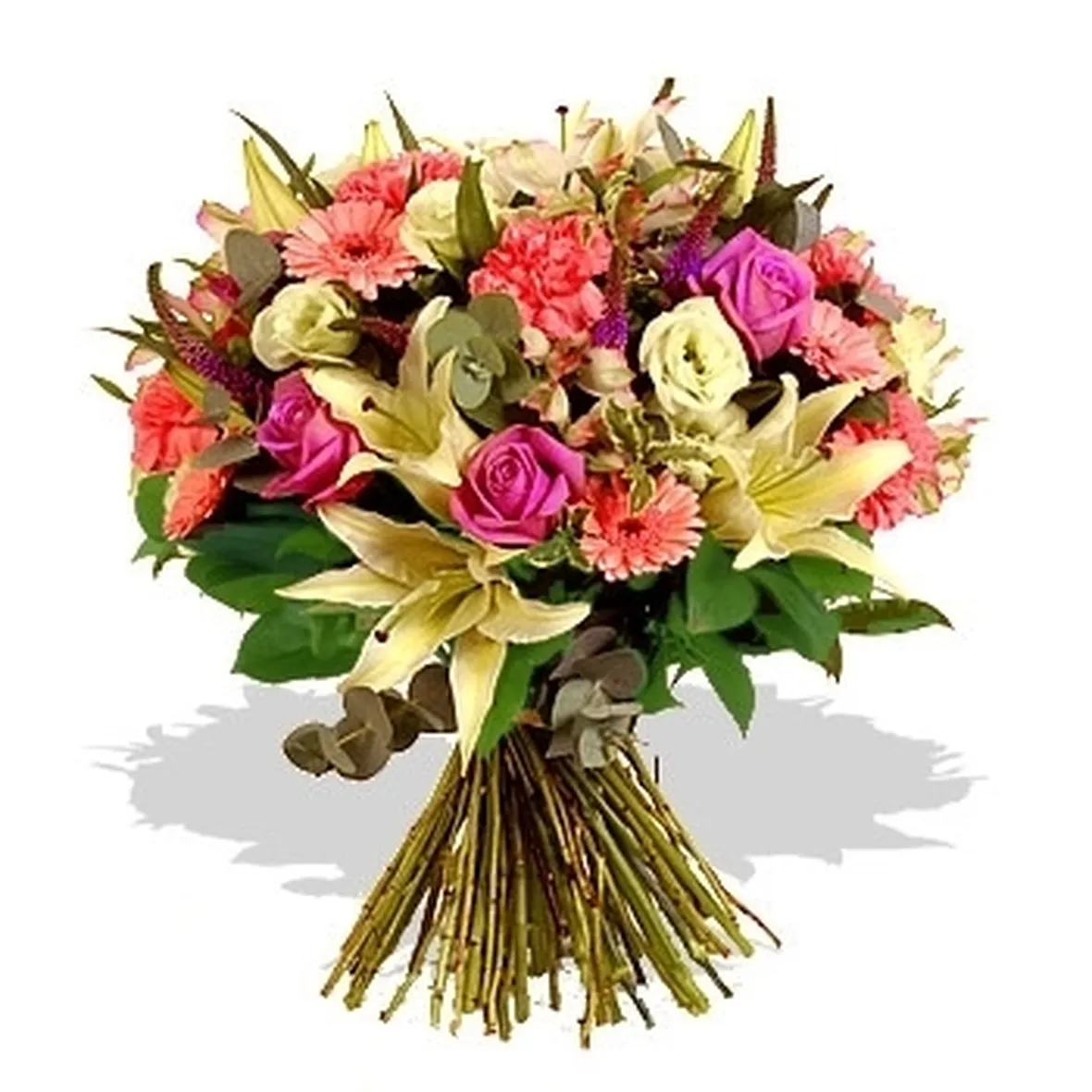 bouquet di tulipani colorati