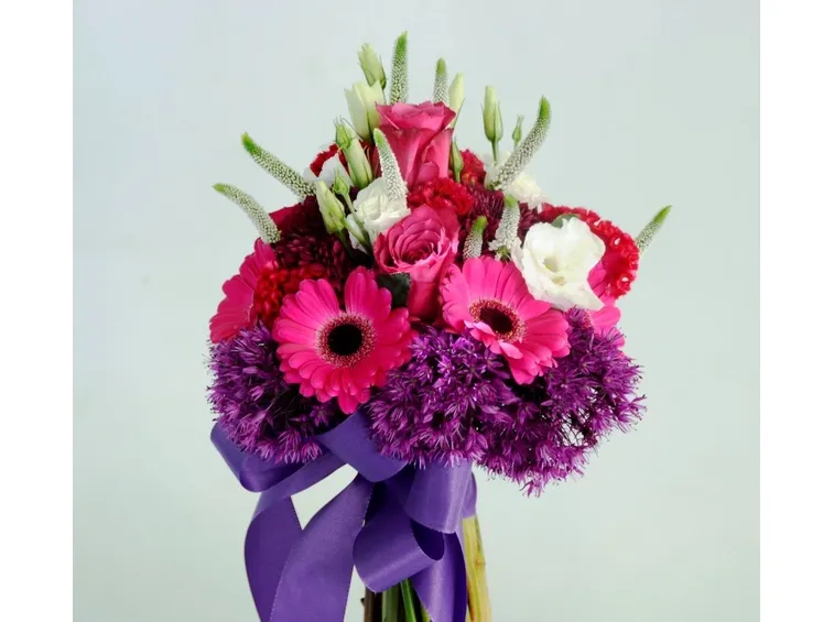 bouquet fiocri colorati