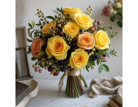 bouquet giallo-1