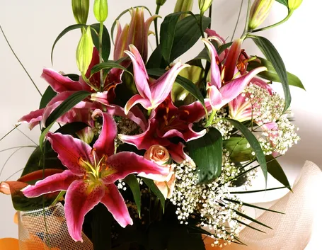 bouquet lilium