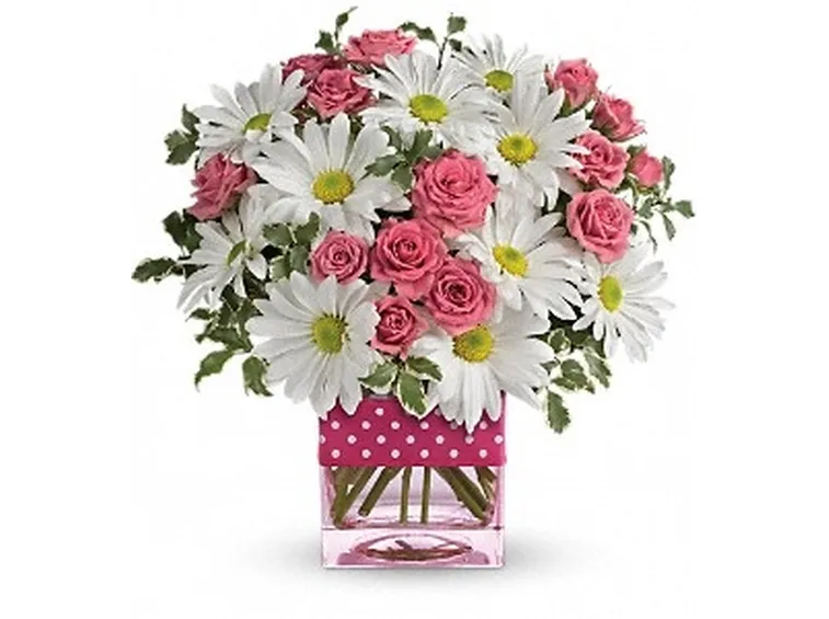 bouquet per fiocco rosa-5