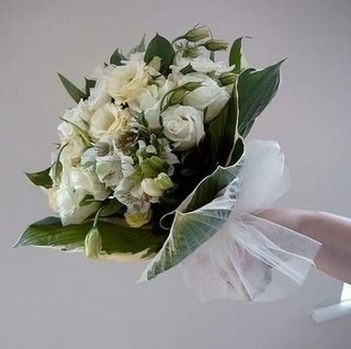 bouquet roselline bianche-1