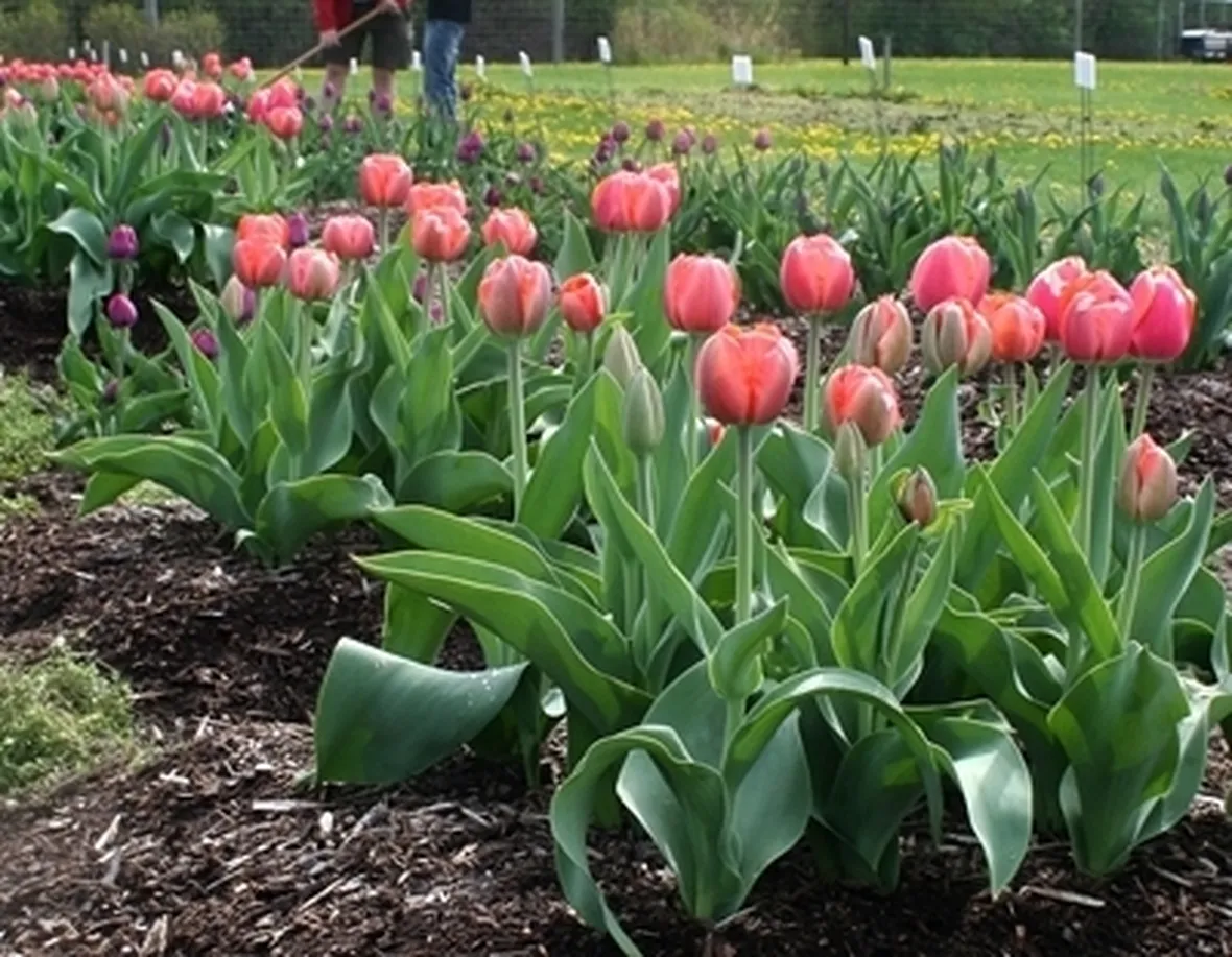 Come programmare la fioritura dei tulipani?