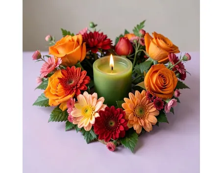 composizione a cuore