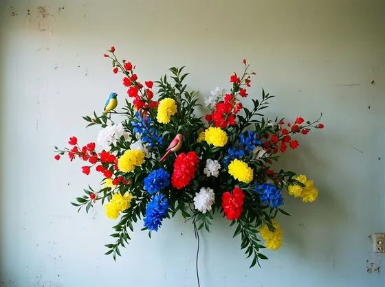composizione colorata