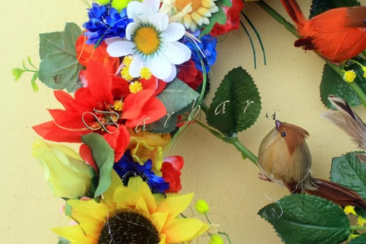 composizione colorata