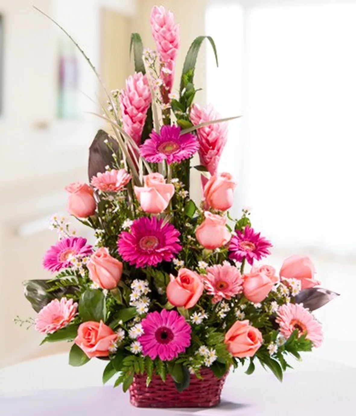 composizione di fiori misti
