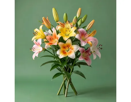 composizione di lilium