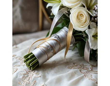 fiori per nozze argento-oro-3