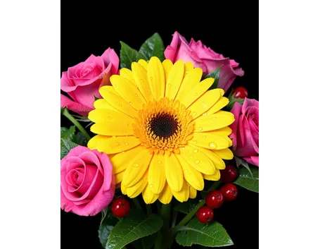 imbastire un mazzo di fiori