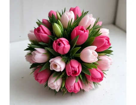 invio fiori per fiocco rosa-2