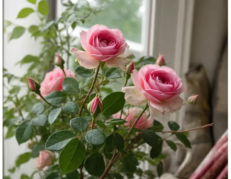 pianta di orchidea rosa-1