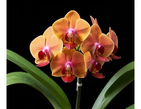 significato orchidee arancio
