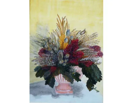 Cosa preparare per realizzare un quadro con fiori secchi