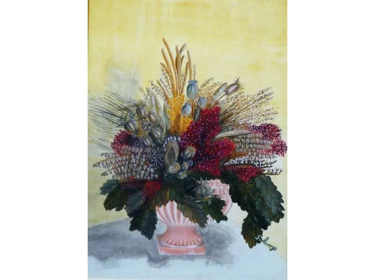 Cosa preparare per realizzare un quadro con fiori secchi