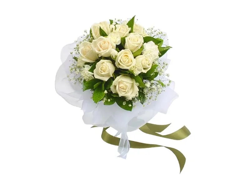 mazzi rose bianche