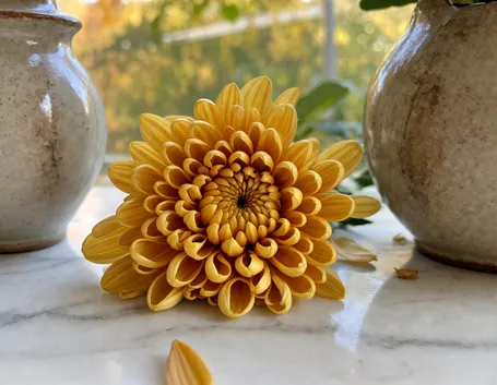 Da dove viene il nome crisantemo, il fiore d'oro arrivato dall'Asia
