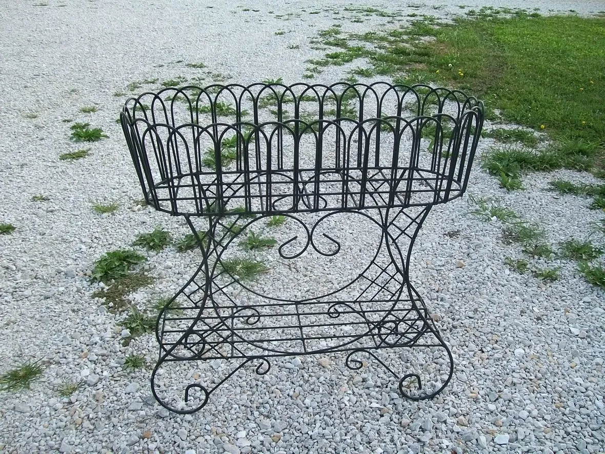 fioriere in ferro battuto