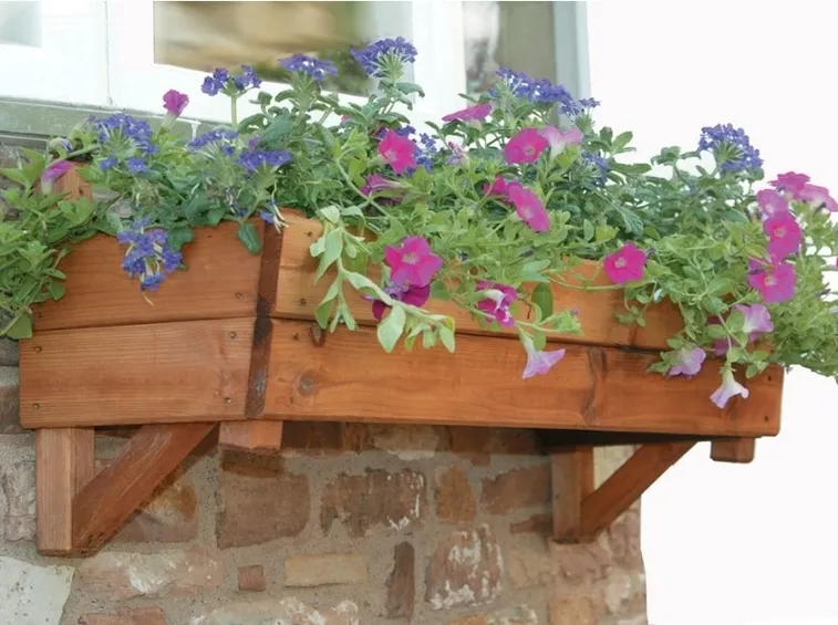 fioriere in legno