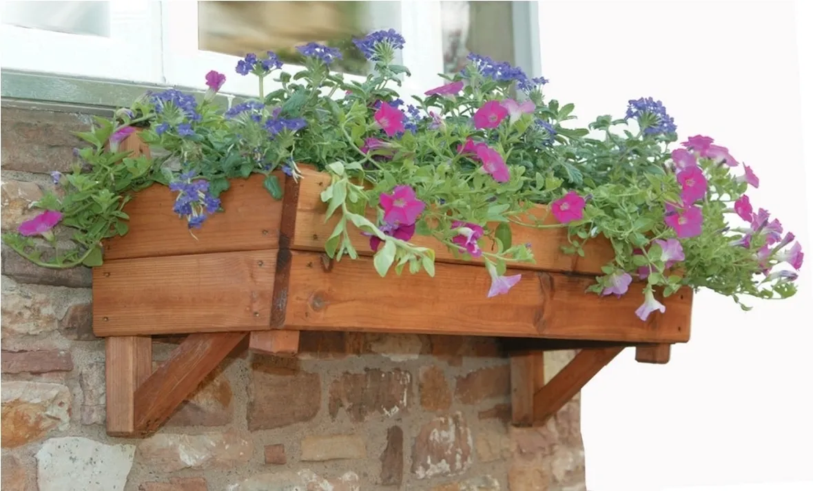 fioriere in legno