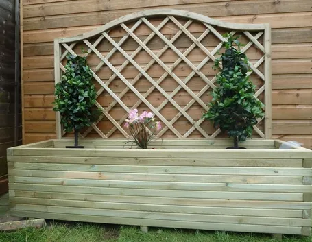 Fioriere in legno