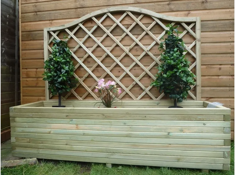 Fioriere in legno