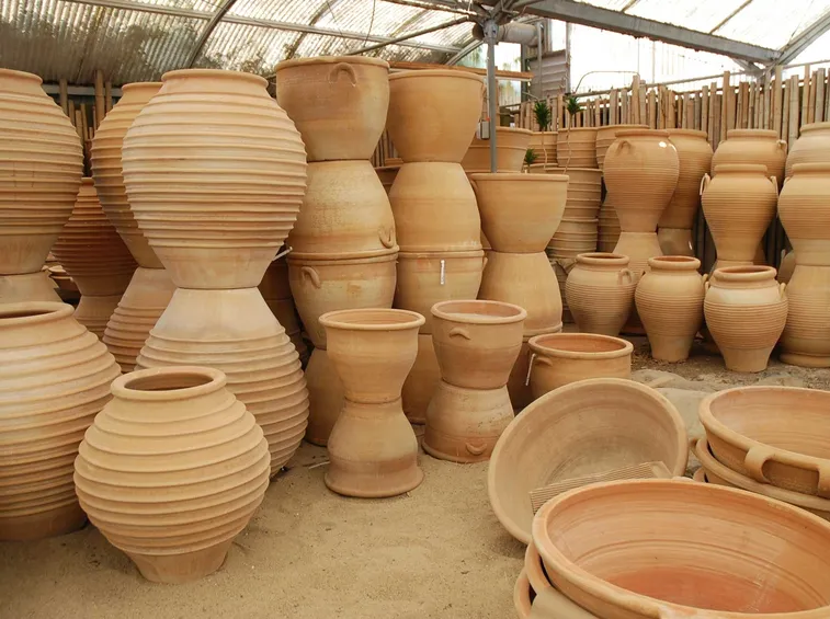 Il confronto con i vasi in terracotta