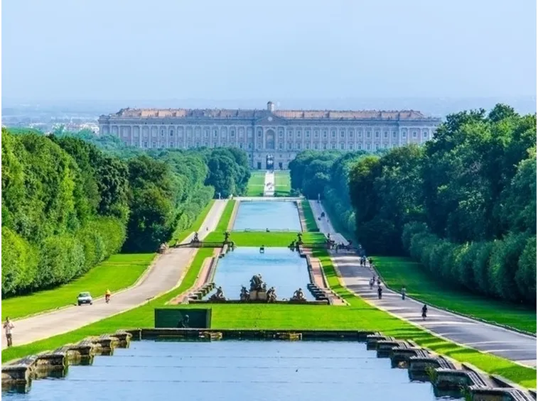 Reggia di Caserta: giardino all'inglese