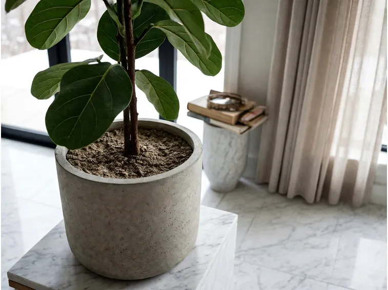 Irrigazione del Ficus elastica in inverno