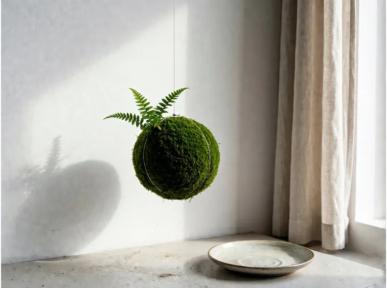 Cos'è il kokedama e perché arreda la casa in inverno