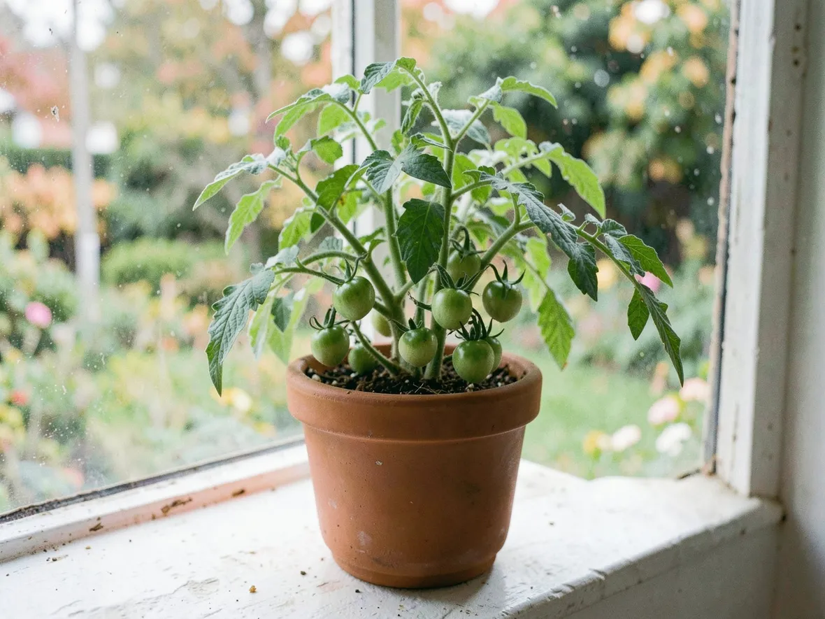 Perché a fine stagione i pomodori restano verdi sulla pianta