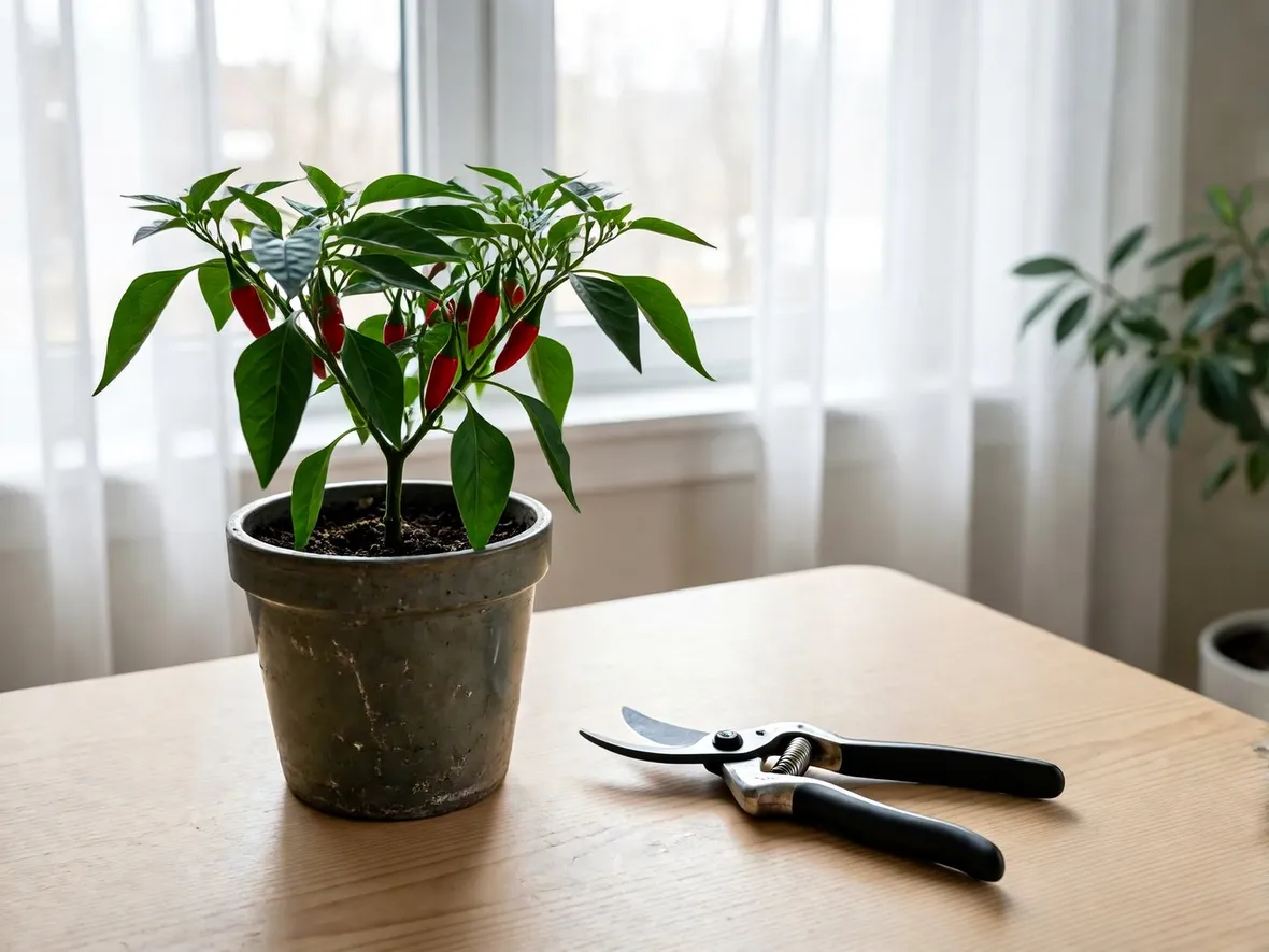 Quando ritirare il peperoncino: non aspettare la prima gelata