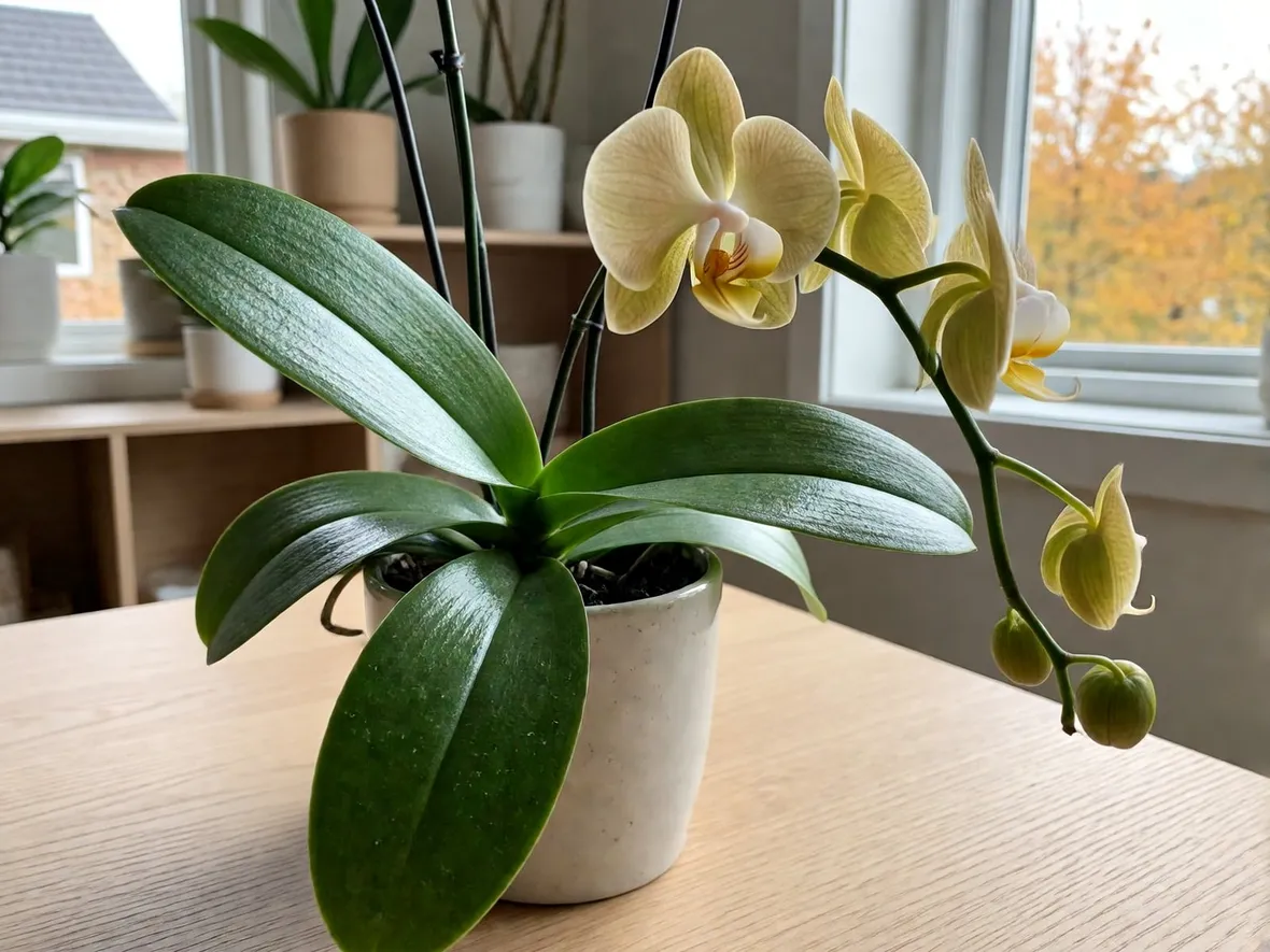 Verificare la salute della Phalaenopsis prima dello stimolo