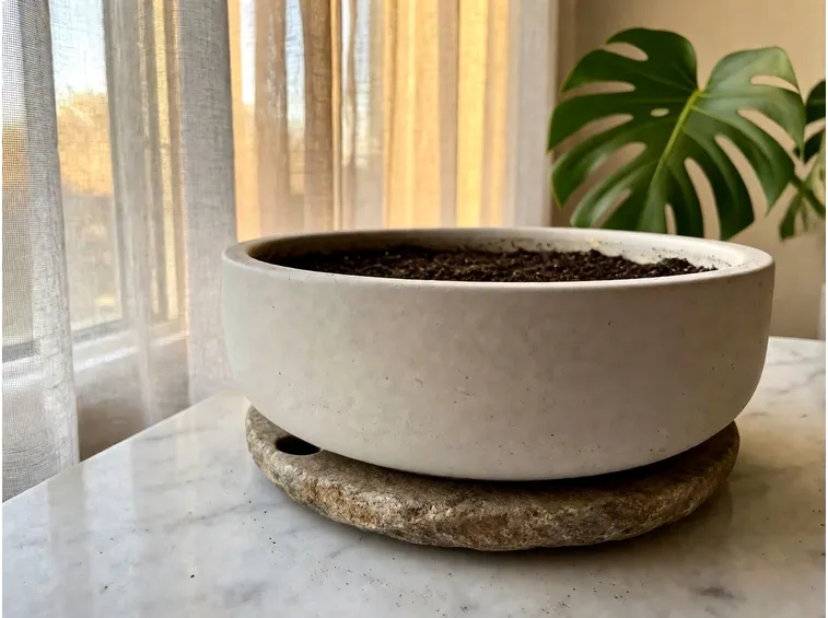 Vaso, foro di drenaggio e terriccio: gli ospiti che arrivano dal basso