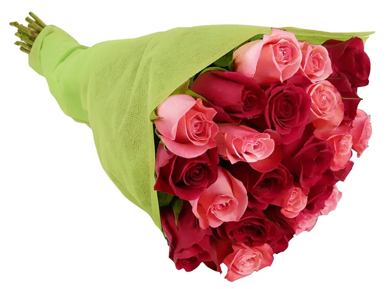 bouquet di rose a gambo lungo