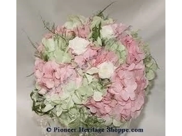 bouquet rose e ortensie