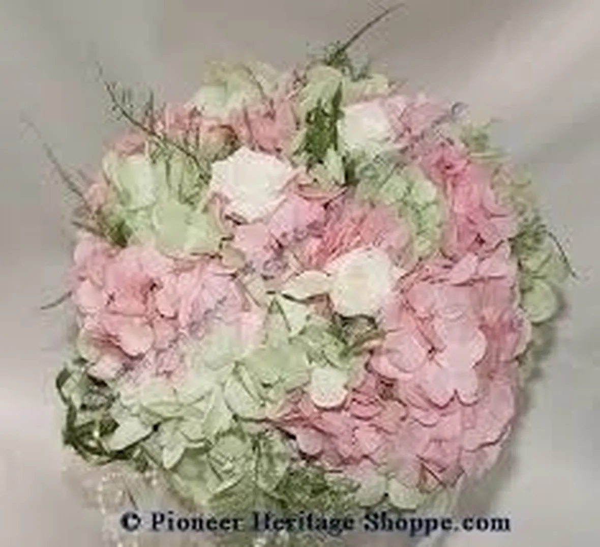 bouquet rose e ortensie