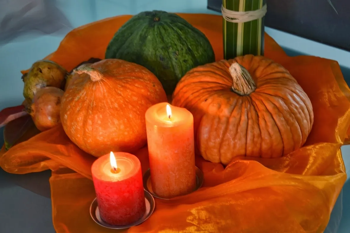centrotavola con zucca-1