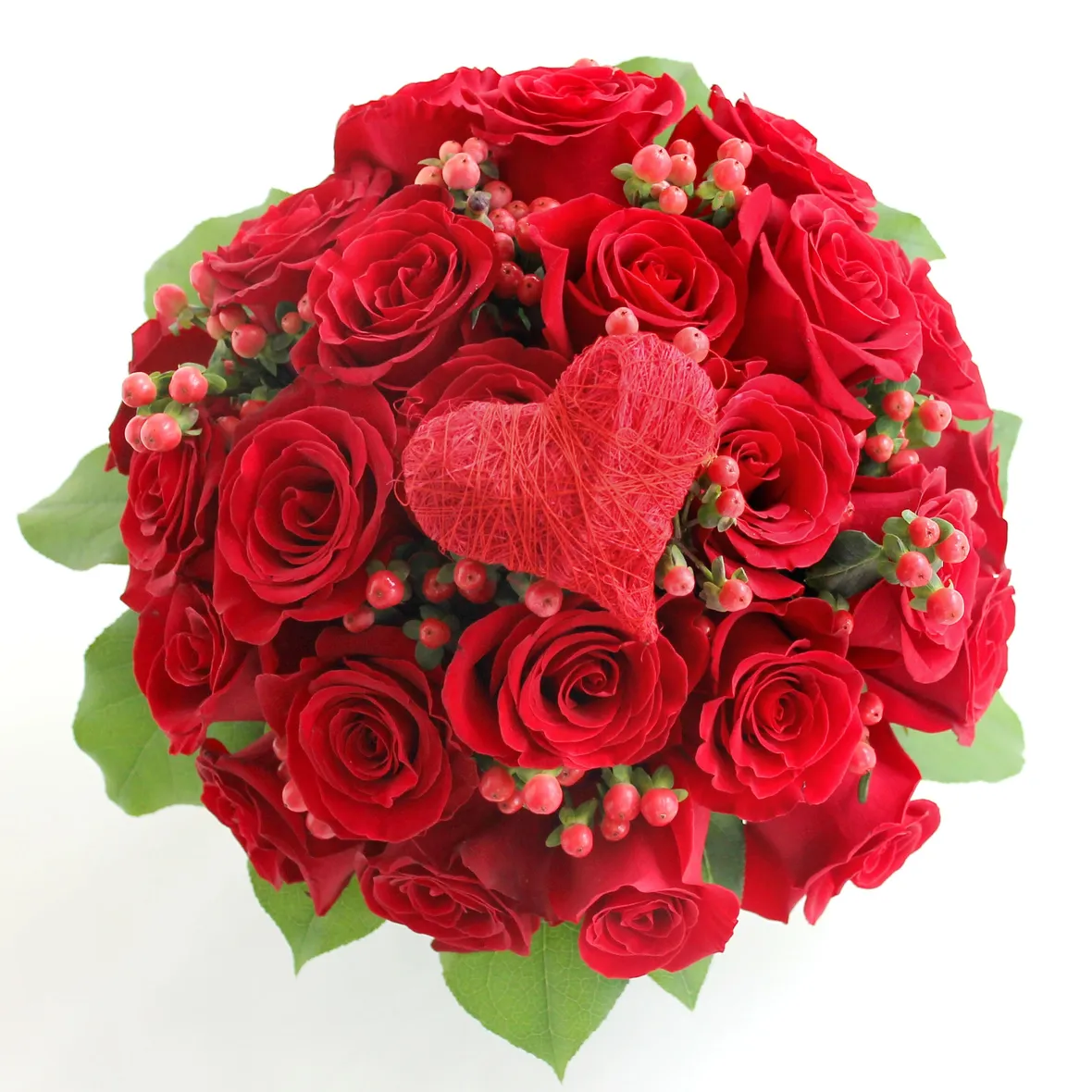 copribara di rose rosse e calle