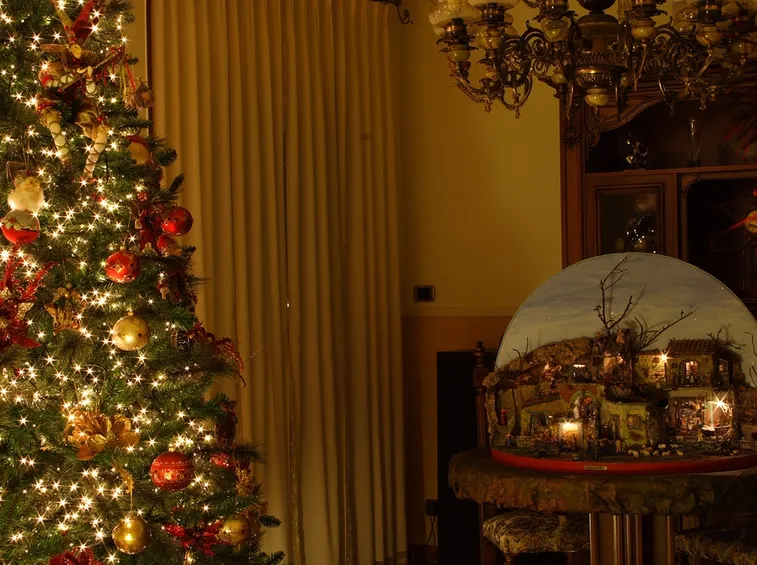 Albero Natale e presepe