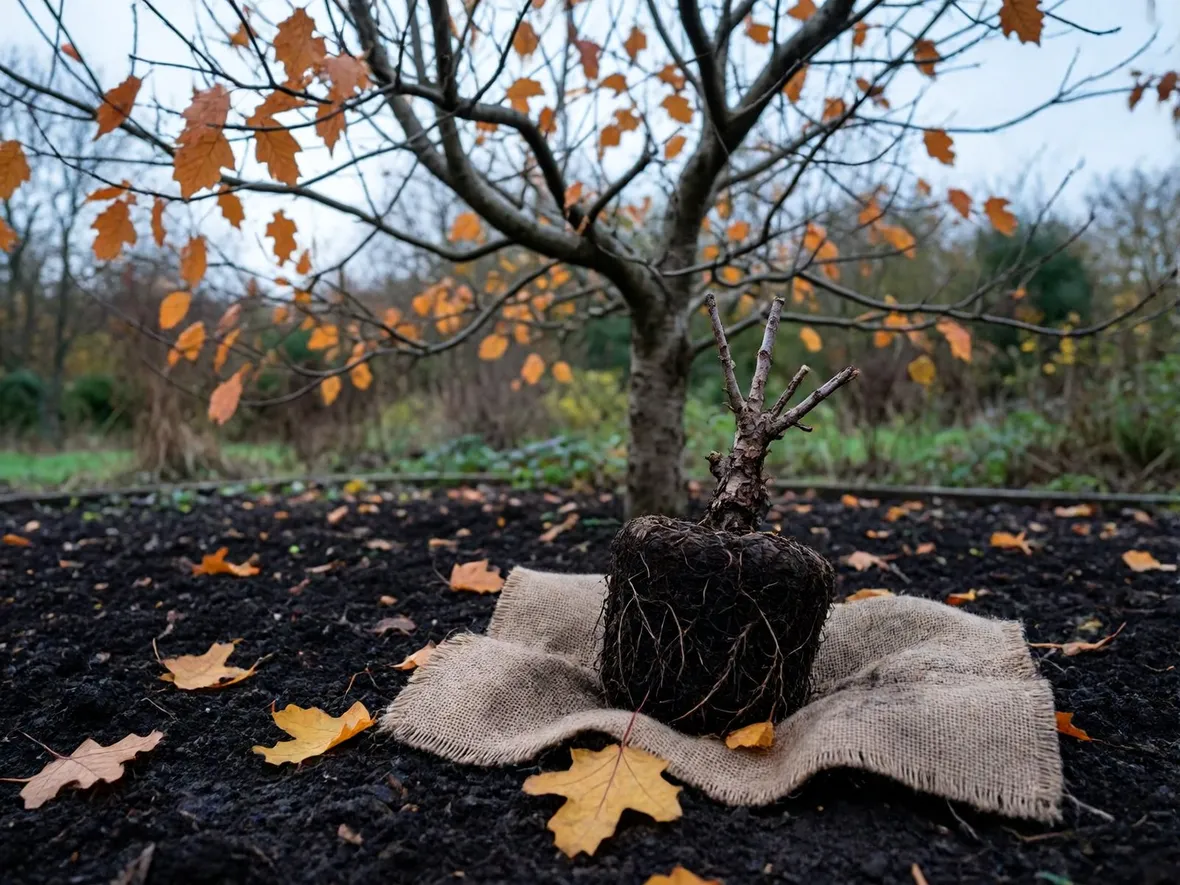 Il vantaggio termico del terreno autunnale